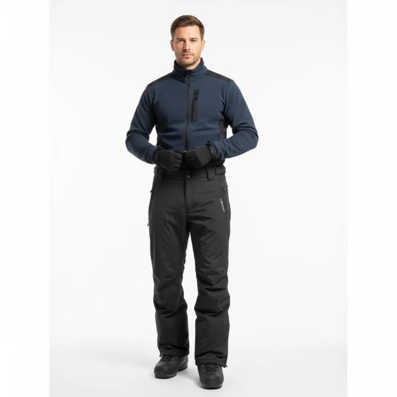 Брюки WHSROMA мужские черные EVAN LA4601 от магазина Супер Спорт